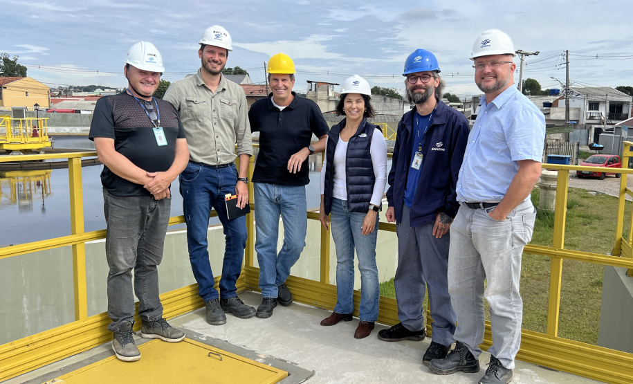 Obras na ETE Atuba Sul chegam à etapa final com eficiência e inovabilidade