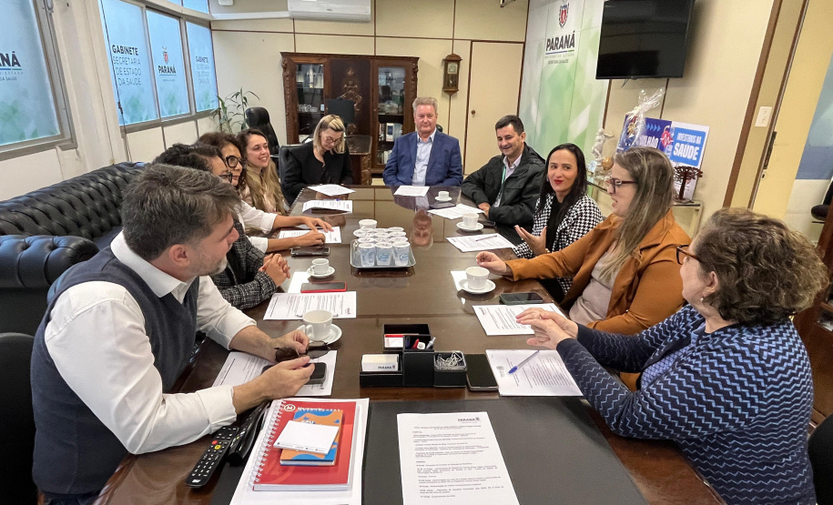 Sesa recebe comitiva do Espírito Santo para troca de experiências em Saúde Digital