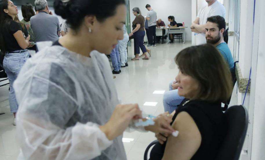 Paraná já aplicou mais de 860 mil doses da vacina contra a gripe