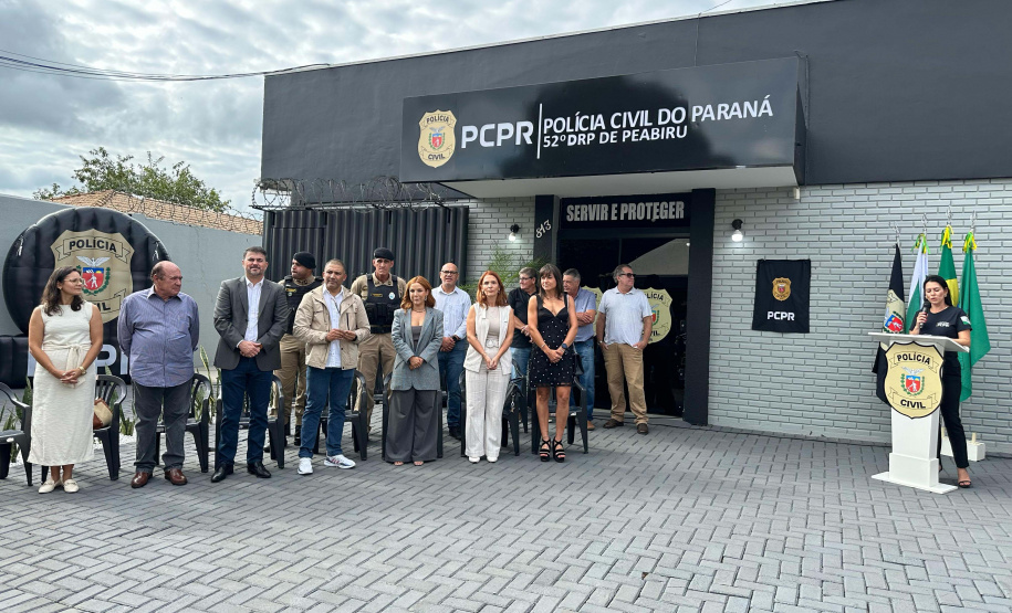 PCPR reinaugura Delegacia de Peabiru