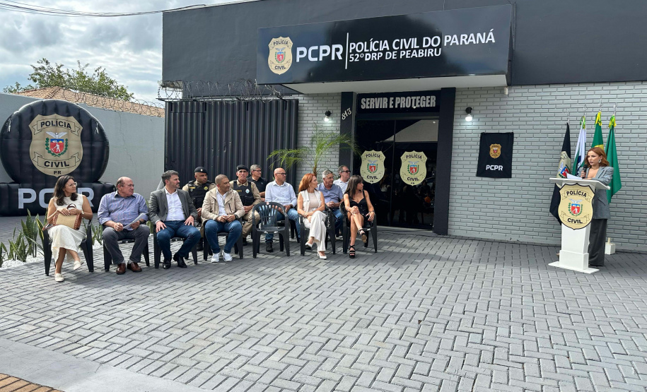 PCPR reinaugura Delegacia de Peabiru