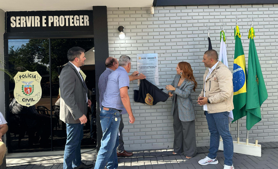 PCPR reinaugura Delegacia de Peabiru
