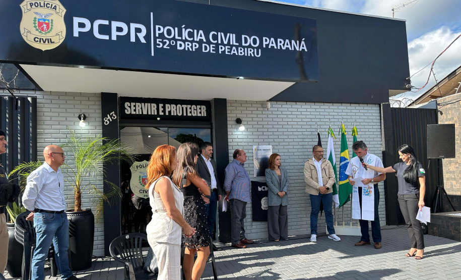 PCPR reinaugura Delegacia de Peabiru