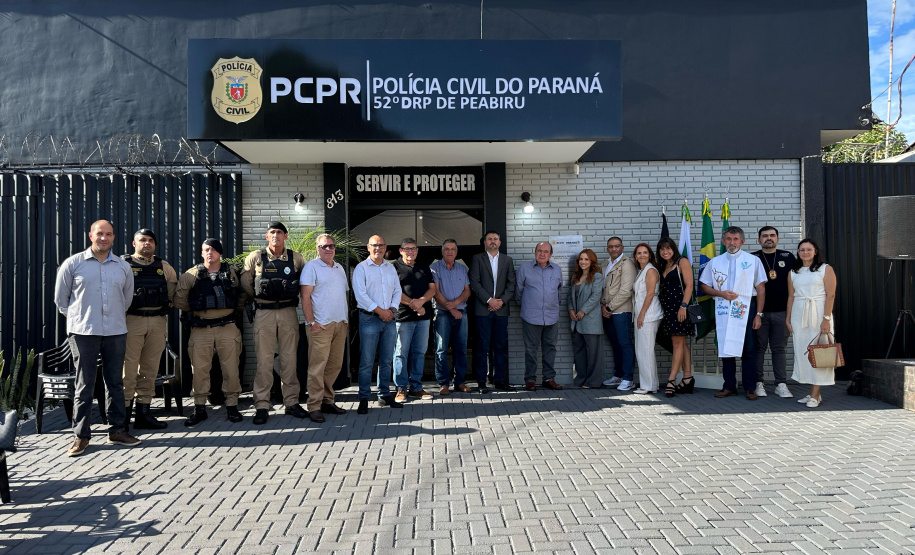 PCPR reinaugura Delegacia de Peabiru