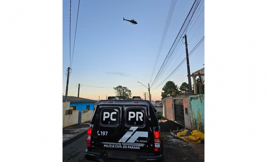 PCPR prende 12 pessoas em operação de combate ao tráfico de drogas em Guarapuava
