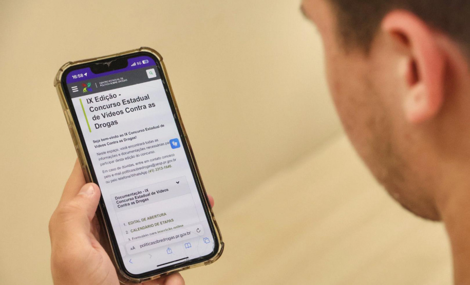 SESP CEPSD EDIÇÃO CONCURSO ESTADUAL VIDEOS CONTRA AS DROGAS