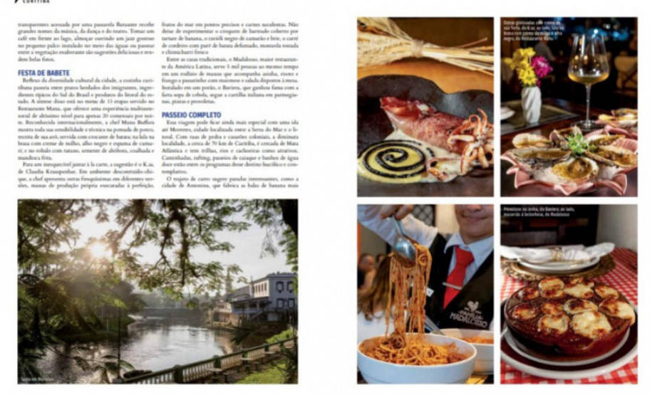 Em março, atrativos do Paraná são destaques em publicações turísticas no Brasil e Exterior