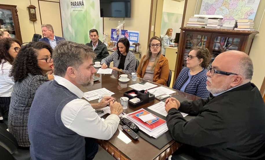 Sesa recebe comitiva do Espírito Santo para troca de experiências em Saúde Digital