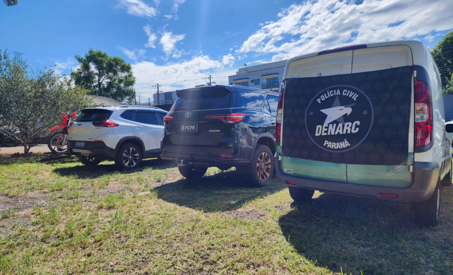 PCPR cumpre bloqueio de R$ 3 milhões em bens de grupo ligado ao tráfico