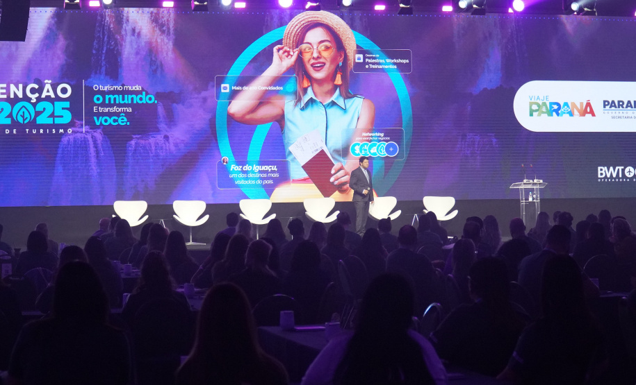 Em nova Convenção, mais 500 agentes de viagens e profissionais conhecem o turismo do Paraná