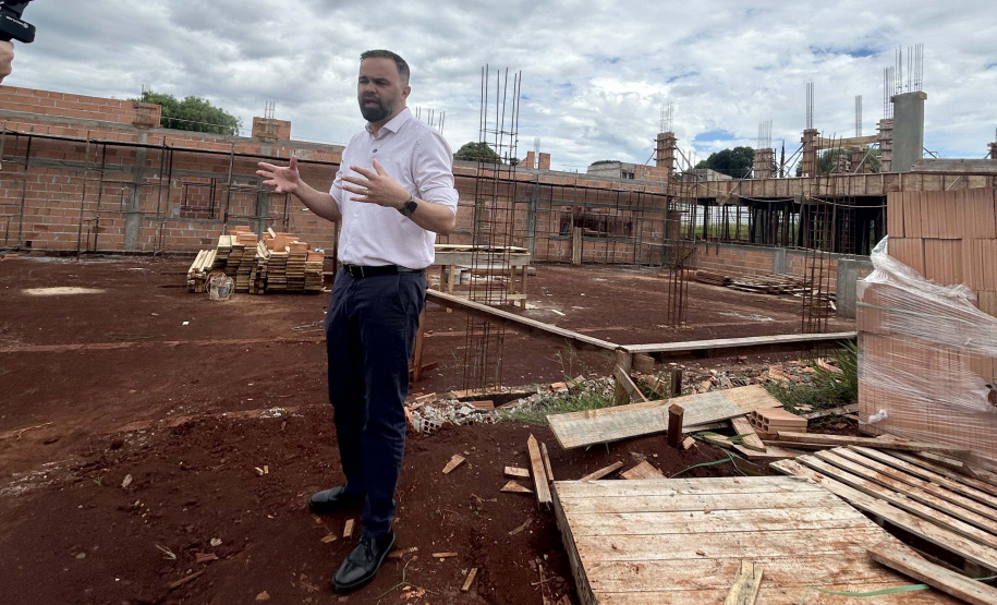 Secretário da Educação visita obras do novo CEEPA em Londrina, marco para a formação técnica no agronegócio