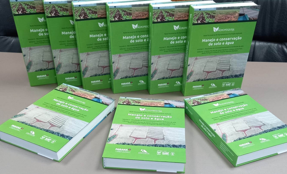 Livro traz pesquisas aplicadas à conservação do solo e da água