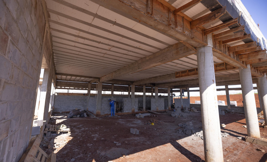 Obra de implantação de parque tecnológico do Tecpar em Maringá ultrapassa 25% de execução