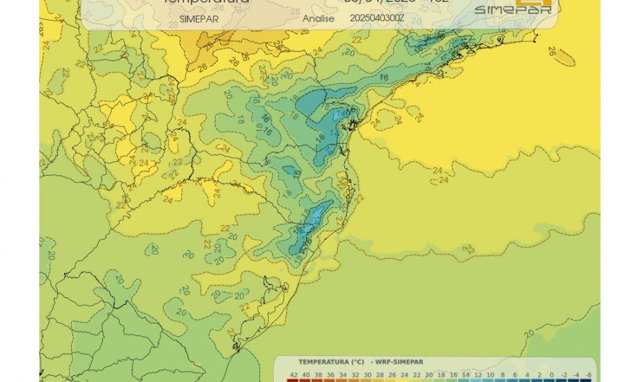 NOVA FRENTE FRIA TRAZ CHUVA NESTA QUINTA-FEIRA E QUEDA DA TEMPERATURA NO FIM DE SEMANA