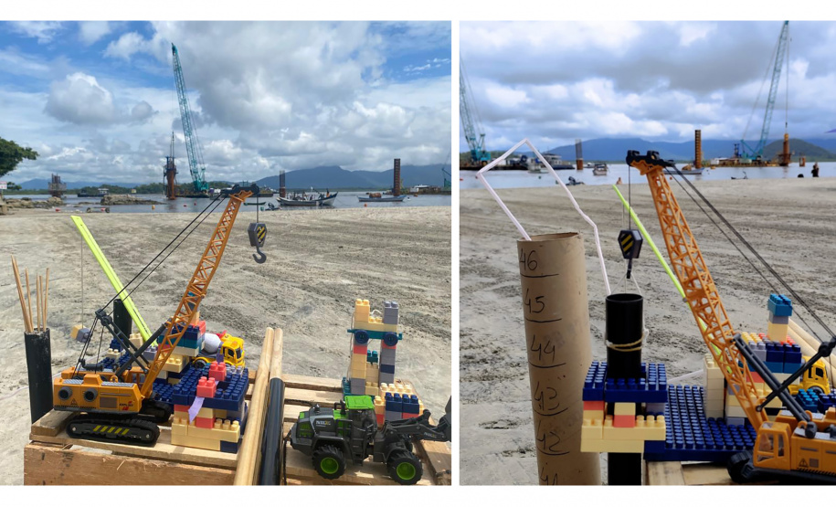 DER MAQUETE PONTE DE GUARATUBA