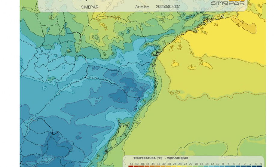 NOVA FRENTE FRIA TRAZ CHUVA NESTA QUINTA-FEIRA E QUEDA DA TEMPERATURA NO FIM DE SEMANA