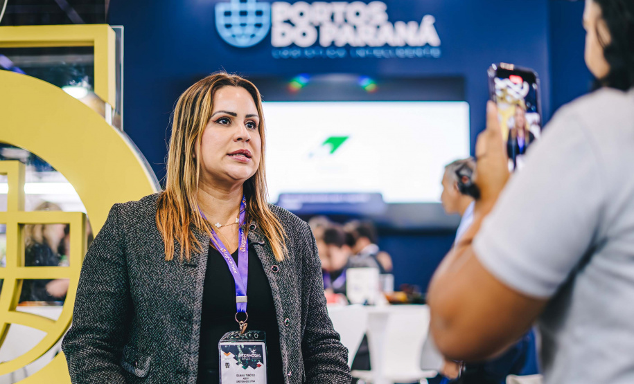 PORTOS DO PARANÁ Estande da Portos do Paraná foi o mais visitado no 1º dia da Intermodal 2025