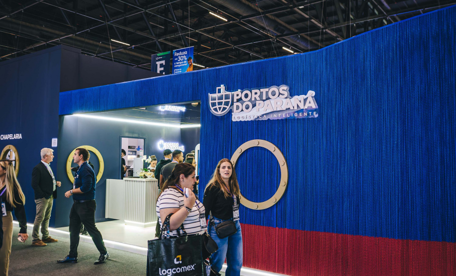 PORTOS DO PARANÁ Estande da Portos do Paraná foi o mais visitado no 1º dia da Intermodal 2025