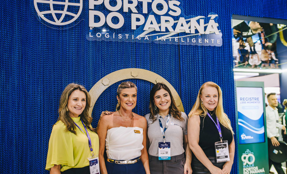 PORTOS DO PARANÁ Estande da Portos do Paraná foi o mais visitado no 1º dia da Intermodal 2025