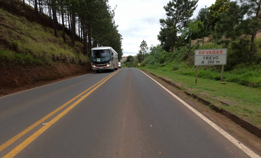 PR-151 em Ponta Grossa