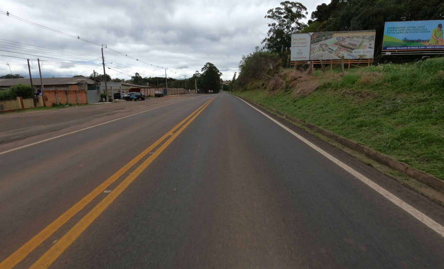 PR-151 em Ponta Grossa