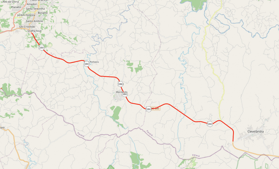 DER RESTAURAÇÃO PRC 280 PATO BRANCO