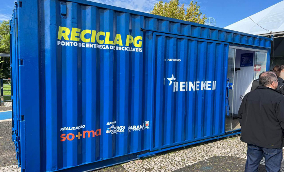 Recicla PG, ligado ao programa Recicla Paraná, da Secretaria de Estado do Desenvolvimento Sustentável, foi inaugurado oficialmente nesta terça-feira (15) em Ponta Grossa
