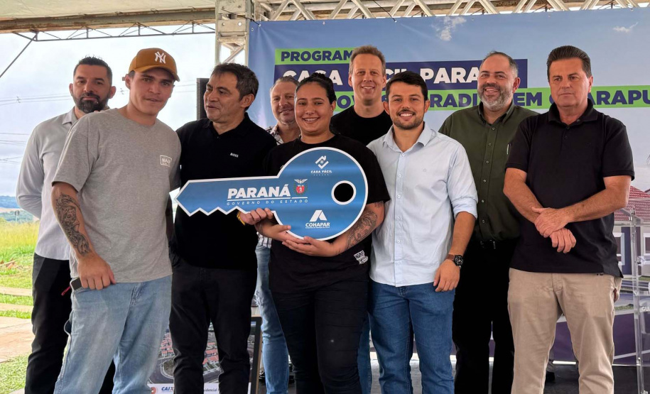 COHAPAR - Entrega de casas em Guarapuava