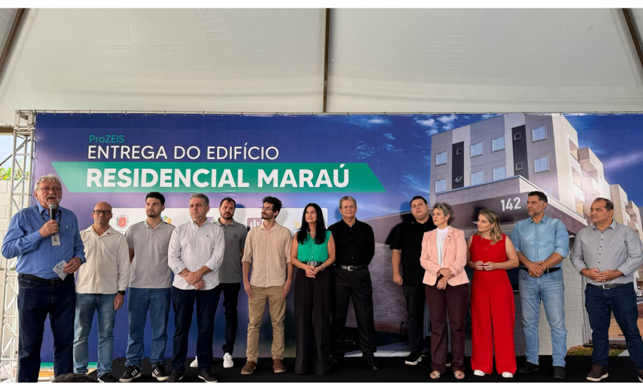 COHAPAR ENTREGA RESIDENCIAL MARAÚ