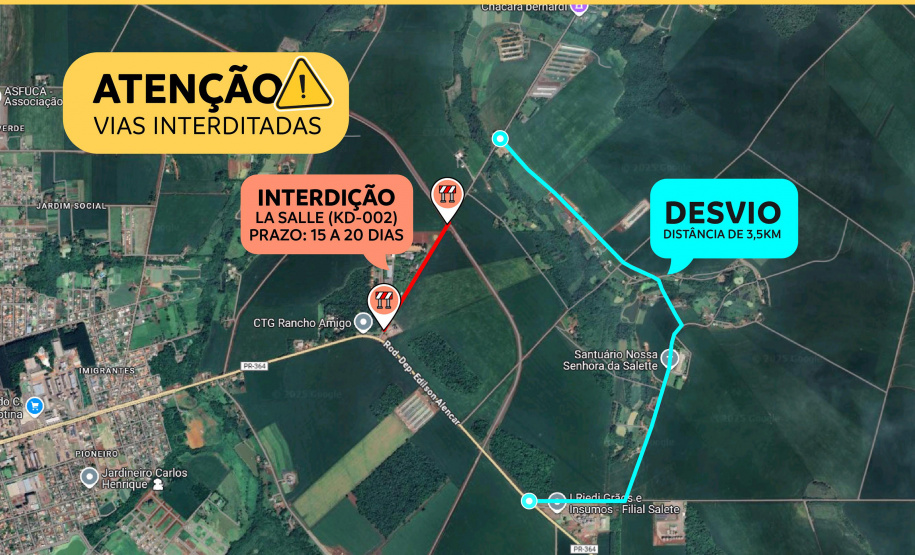 OBRAS CONTORNO VIÁRIO DE PALOTINA