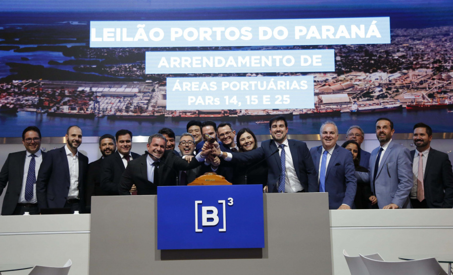 Leilões na B3: Paraná é primeiro Estado do Brasil a ter porto com área 100% regularizada