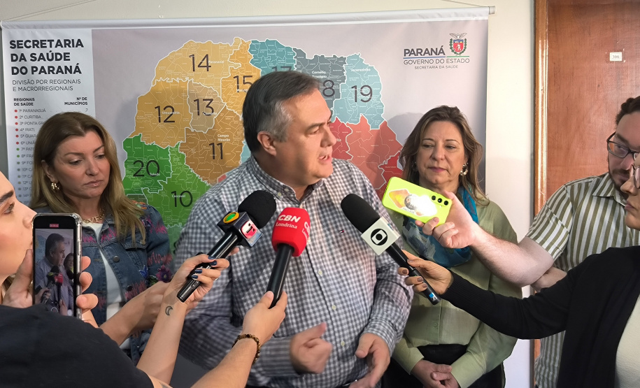 SESA - “Vacinar, vacinar e vacinar” secretário reforça apelo à população diante do avanço de vírus respiratórios no Paraná