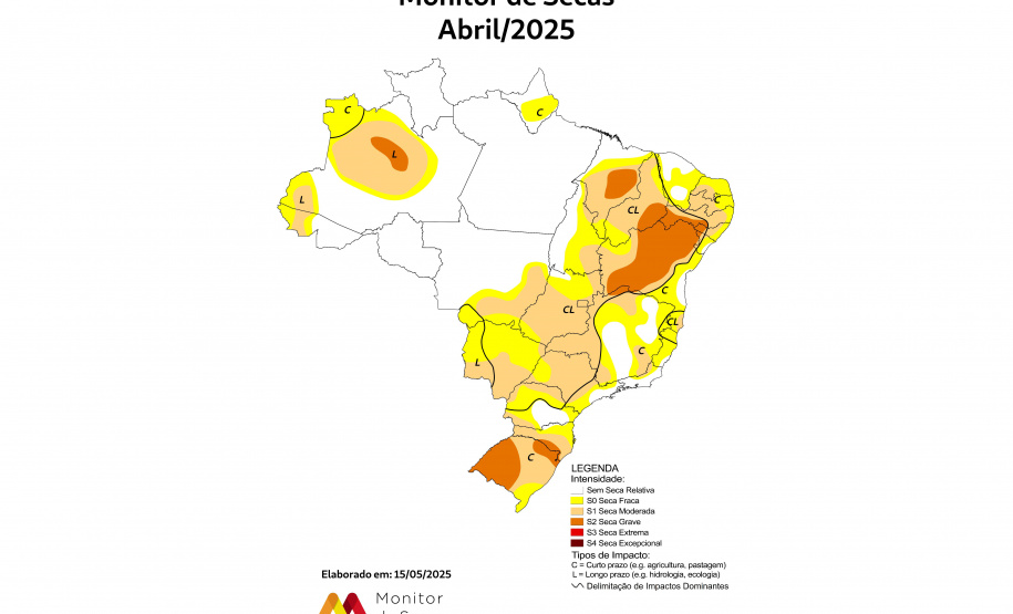 SECA AUMENTA NO SUDOESTE DO PARANÁ, APONTA MONITOR DA ANA EM PARCERIA COM O SIMEPAR