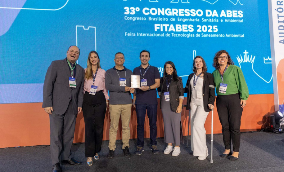 Empregados da Sanepar têm trabalhos premiados em Brasília