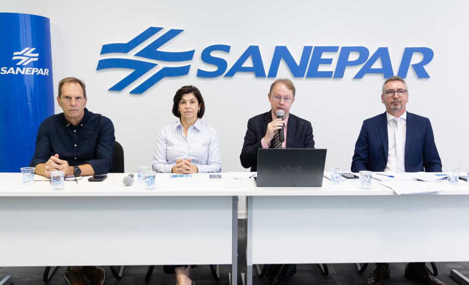 Sanepar apresenta resultados positivos no primeiro trimestre de 2025