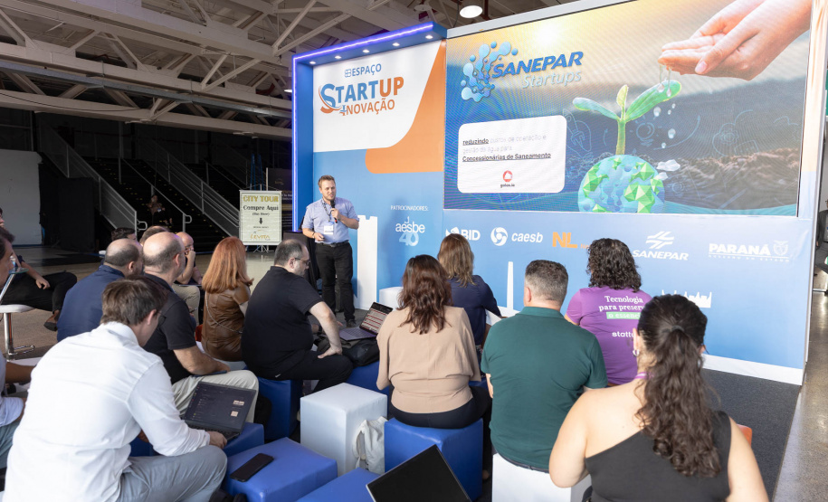 Sanepar anuncia programas de inovação durante Congresso da ABES