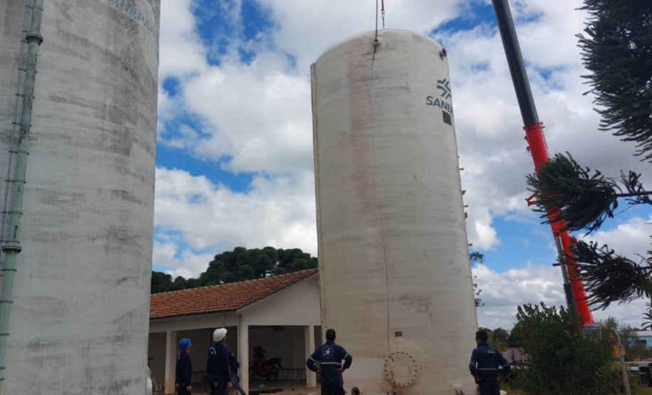 Novo reservatório amplia em 85% a capacidade de armazenamento de água do sistema