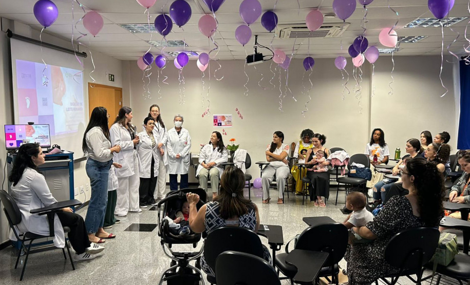 SESA - Banco de Leite do Hospital do Trabalhador promove encontro com doadoras de leite materno
