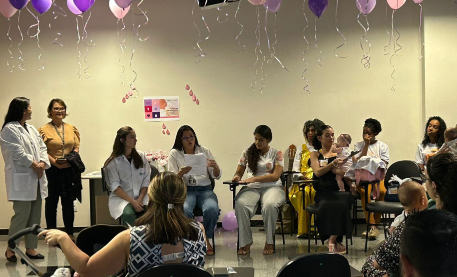 SESA - Banco de Leite do Hospital do Trabalhador promove encontro com doadoras de leite materno