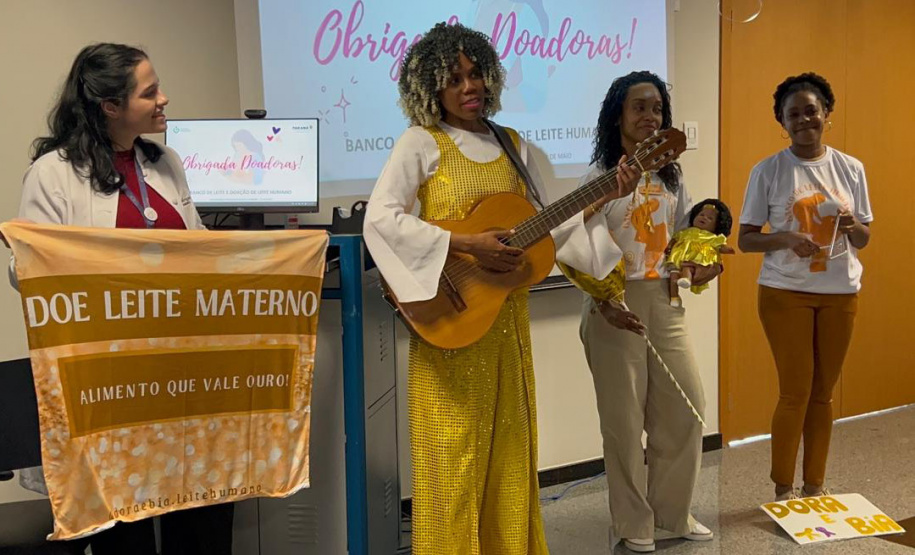 SESA - Banco de Leite do Hospital do Trabalhador promove encontro com doadoras de leite materno