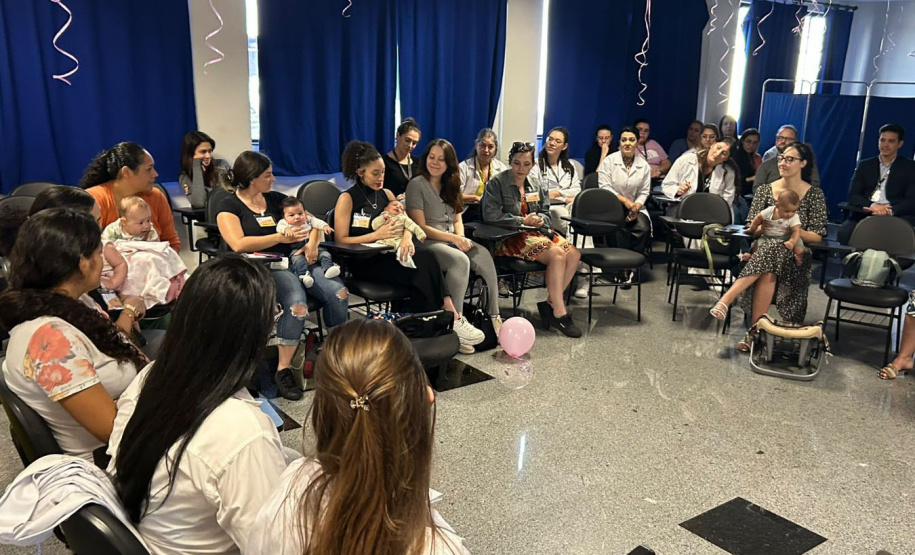 SESA - Banco de Leite do Hospital do Trabalhador promove encontro com doadoras de leite materno