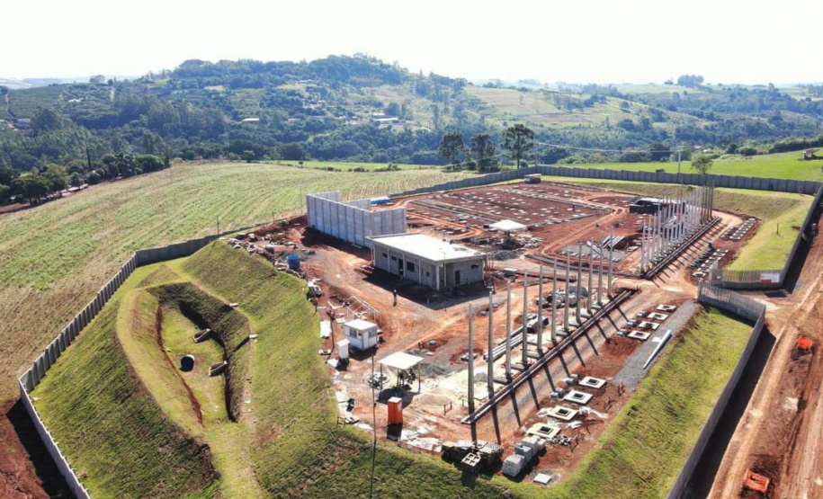 Copel avança na construção de nova subestação para garantir mais energia e qualidade no atendimento a Apucarana e região