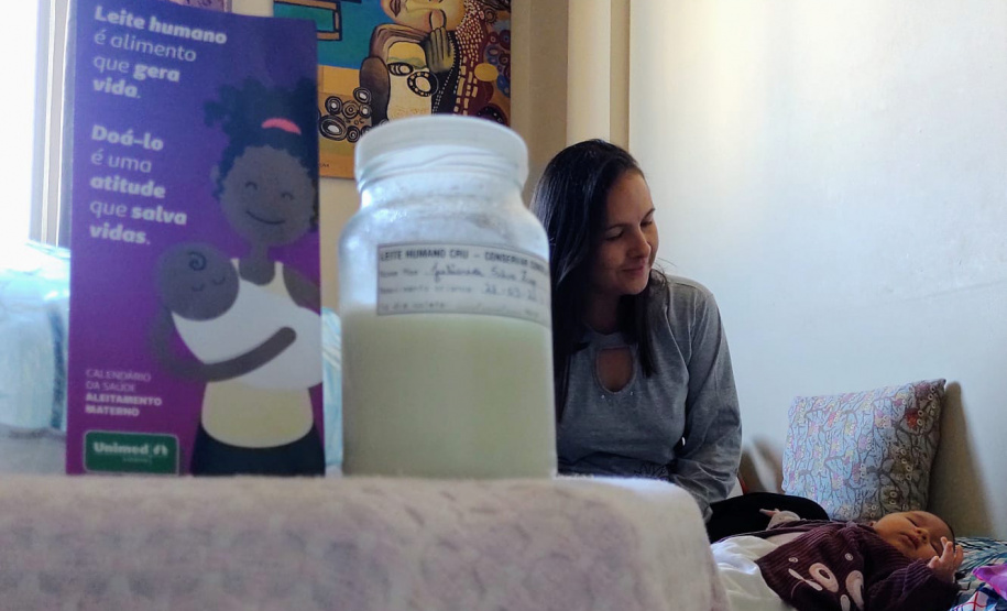 Solidariedade materna: em 5 anos, mais de 86 mil bebês foram atendidos pelos bancos de leite do Paraná