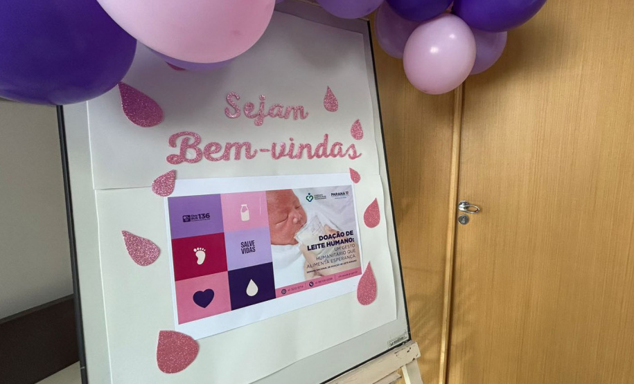 SESA - Banco de Leite do Hospital do Trabalhador promove encontro com doadoras de leite materno