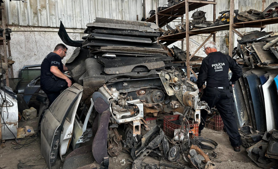 PCPR deflagra operação contra furto e receptação de fios de cobre em Curitiba