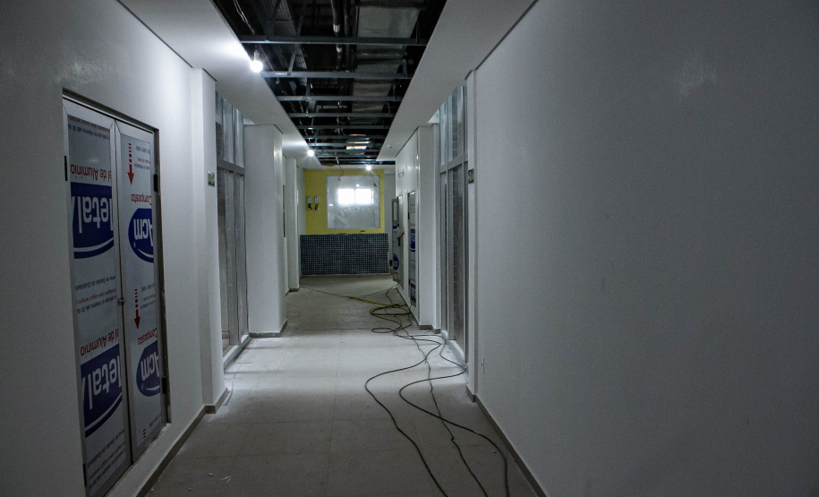 União da Vitória, 23 de maio de 2025 - Construção do Ambulatório Médico de Especialidades (AME).