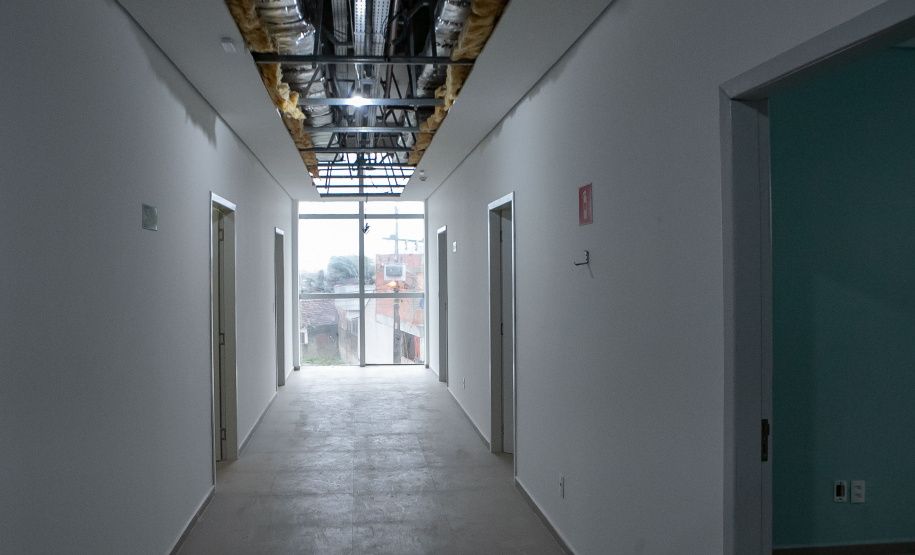 União da Vitória, 23 de maio de 2025 - Construção do Ambulatório Médico de Especialidades (AME).