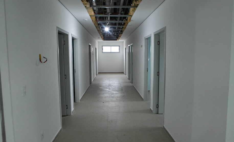 União da Vitória, 23 de maio de 2025 - Construção do Ambulatório Médico de Especialidades (AME).