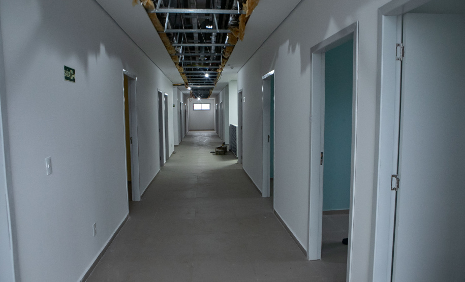 União da Vitória, 23 de maio de 2025 - Construção do Ambulatório Médico de Especialidades (AME).