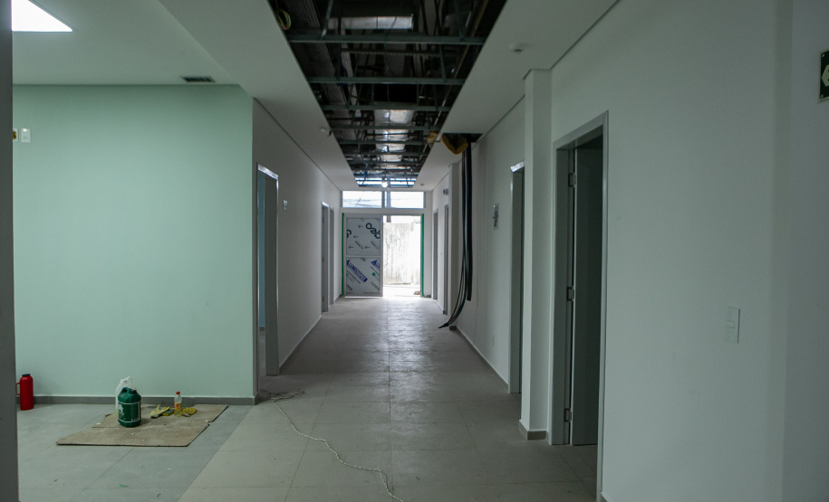 União da Vitória, 23 de maio de 2025 - Construção do Ambulatório Médico de Especialidades (AME).